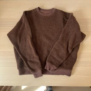 Outdoor voices megafleece wool Brown Sweater